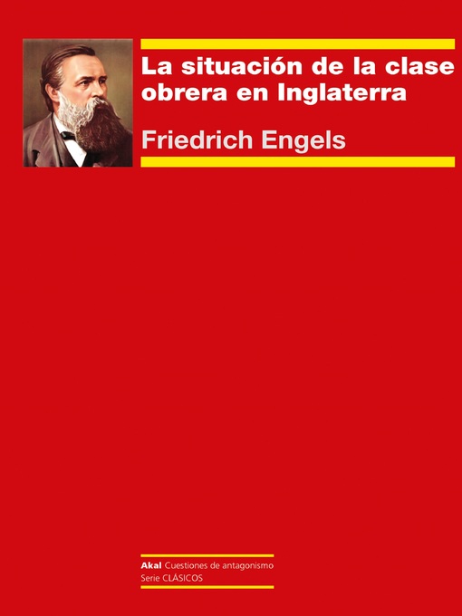 Cover image for La situación de la clase obrera en Inglaterra